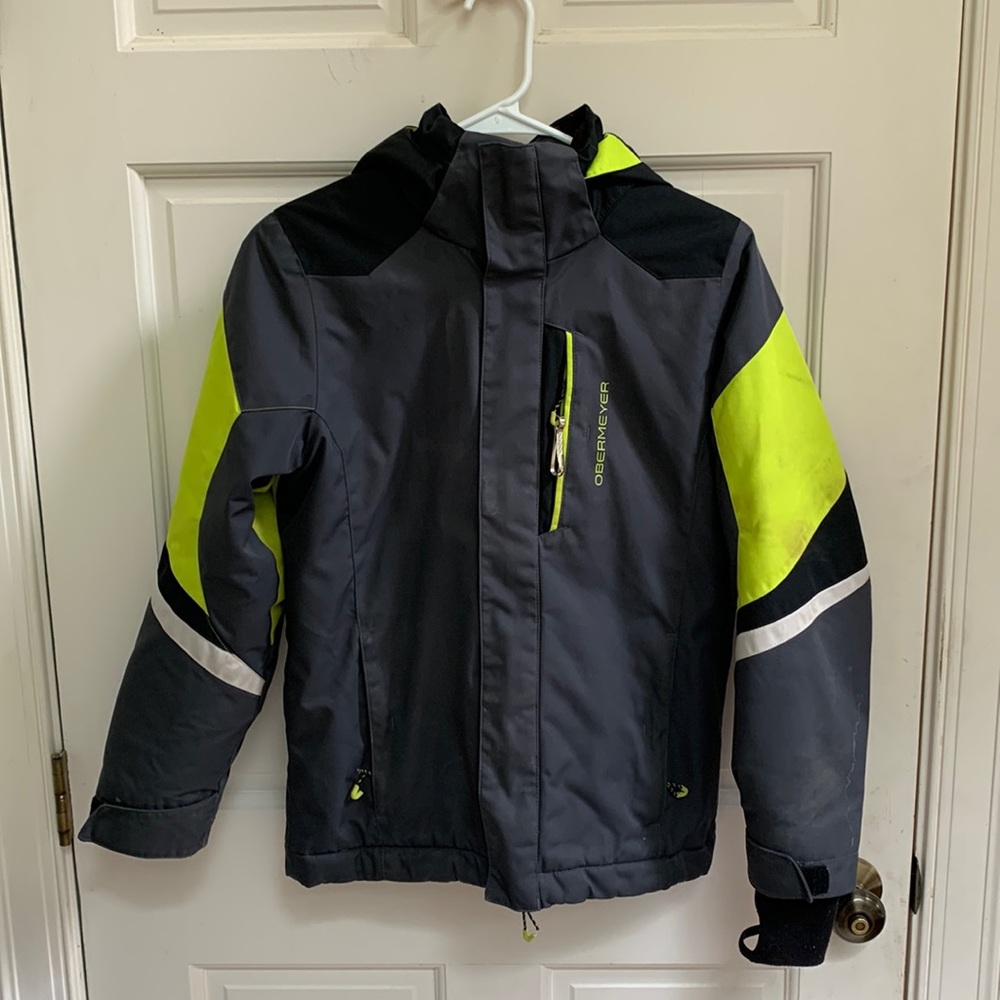 Obermeyer, used, Teen 10-12 sized ski/snowboard jacket.